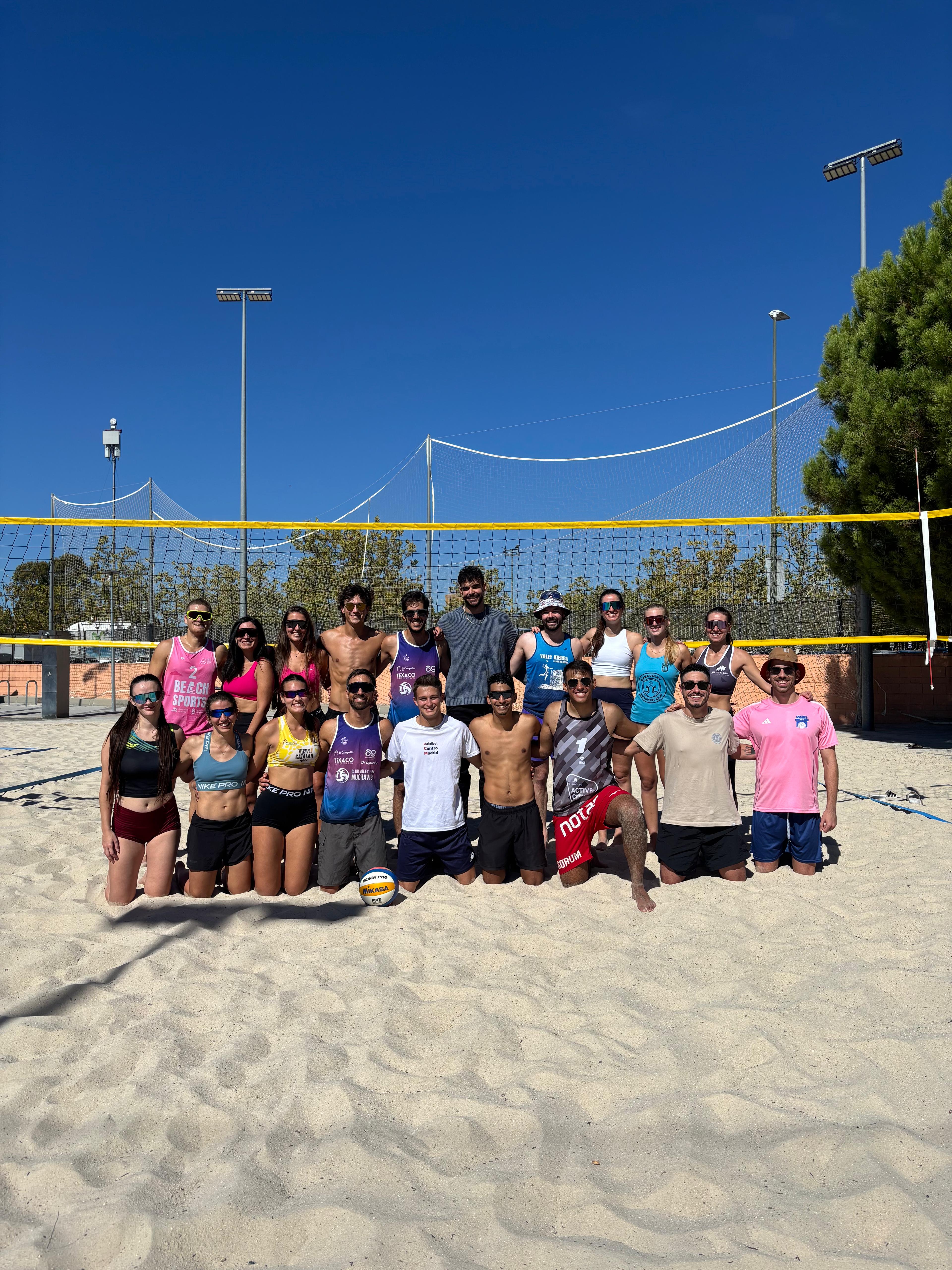 El equipo Block Out juntos